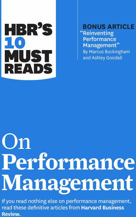 Immagine prodotto HBR's 10 Must Reads on Performance Management (Inglese, Gardner Heidi K., Buckingham Marcus, Cappelli Peter, Rassegna commerciale di Harvard, Gratton Lynda, 2023)