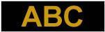 Actual product image Brother Laminated tape (2.40 cm, Black, Gold)