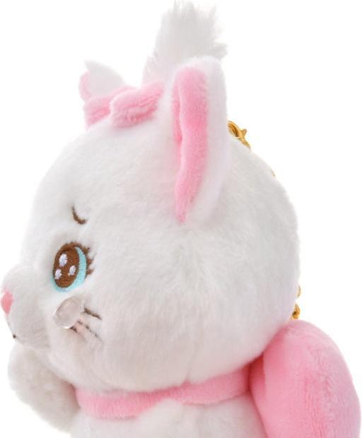 Actual product image Disney Marie fashion cat Uruuru key ring