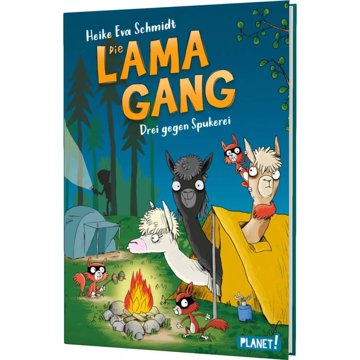Die Lama-Gang. Mit Herz & Spucke 3: Drei gegen Spukerei, Kinderbücher von Heike Eva Schmidt, Nikolai Renger