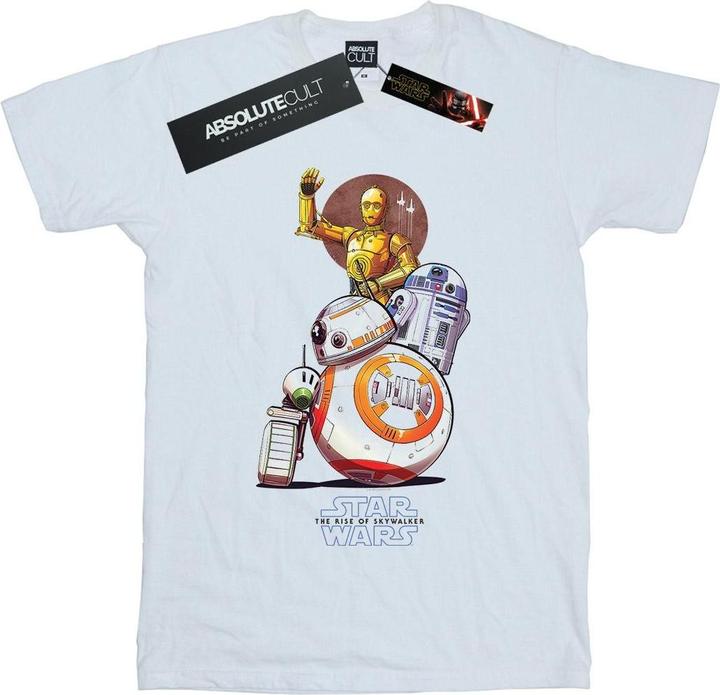 Produktbild Star Wars The Rise Of Skywalker Droids Illustration TShirt (L)