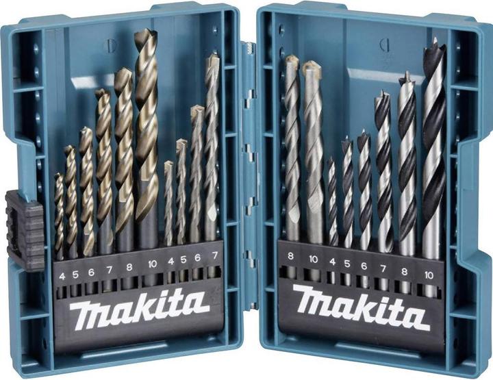 Image du produit Makita Kit de forets (Ø 8.0 mm, 6.0 mm, 10.0 mm, 4.00 mm, 5.0 mm, 7.0 mm)