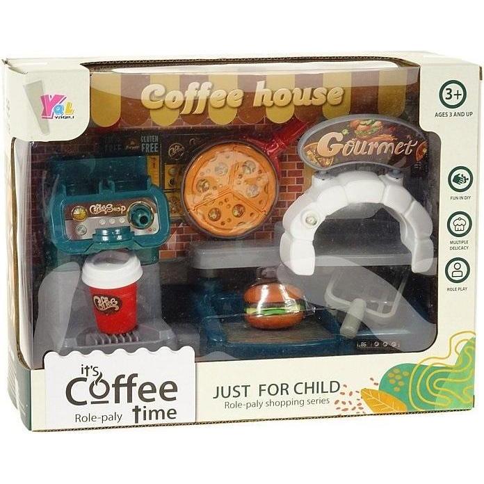 Adar Set cucina friggitrice 564817, caffettiera, hamburger, pizza, utensile da taglio, fornello,