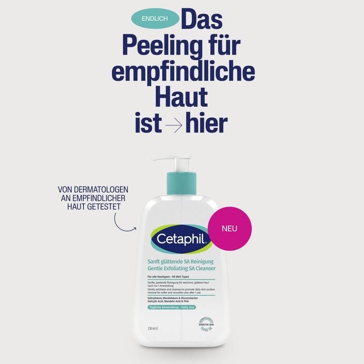 Actual product image Cetaphil Gently smoothing SA cleansing (Cleansing gel, 236 ml)
