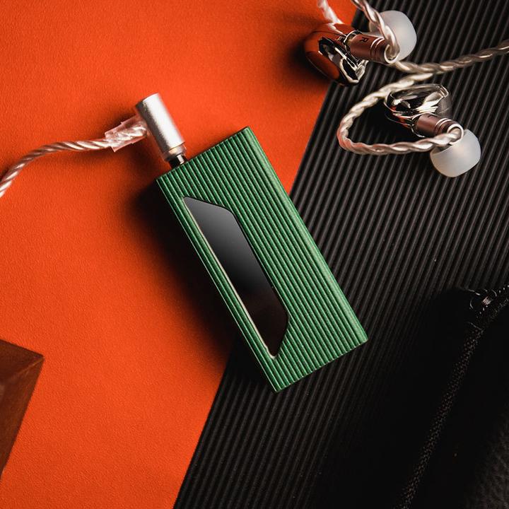 Actual product image Shanling Lederetui Orange für UA4