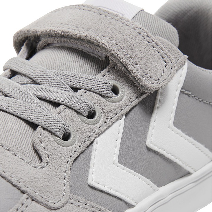 Actual product image hummel Slimmer Stadil Leather Low Jr (34)