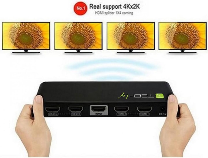 Produktbild Techly HDMI Splitter