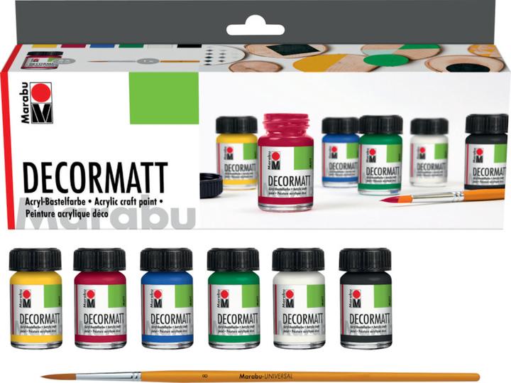 Produktbild Marabu Decormatt Acryl (Weiss, 50 ml)