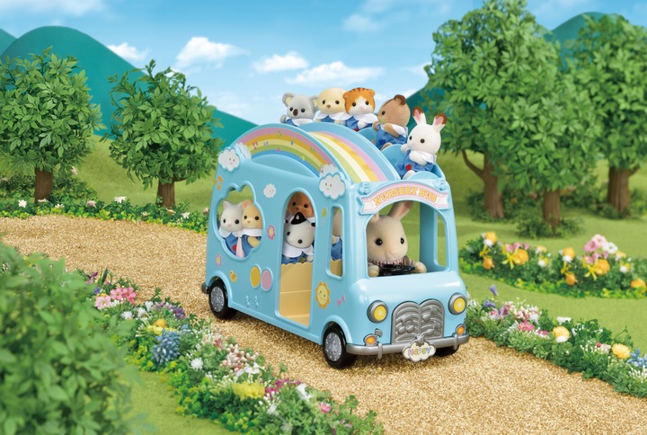 Actual product image Sylvanian Families Baby Bus Sunshine