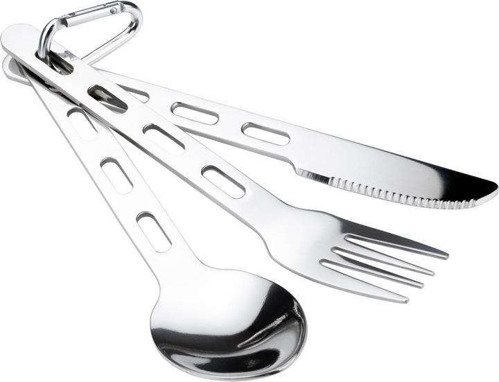 Produktbild GSI Edelstahlbesteck Glacier 3 teilig