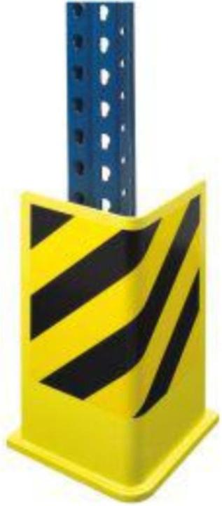TTS Schutzecke L-Form H800xL180/180 mm grundiert/gelb RAL1018