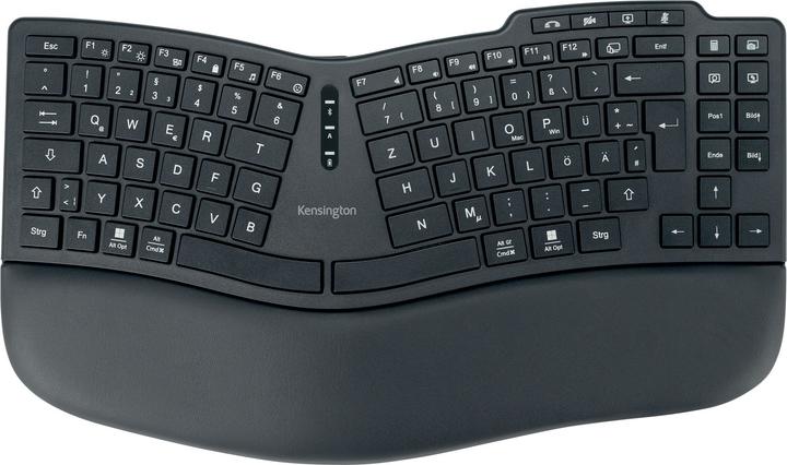 Actual product image Kensington Pro Fit® Ergo KB675 EQ TKL Rechargeable Keyboard (DE, Wireless)