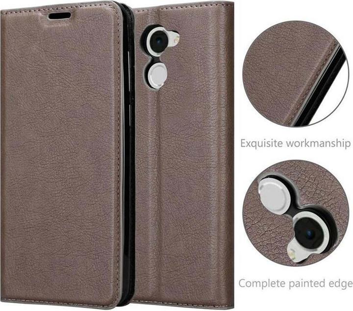 Actual product image Cadorabo Book Invisible Magnet Cover (Huawei Enjoy 7 Plus)