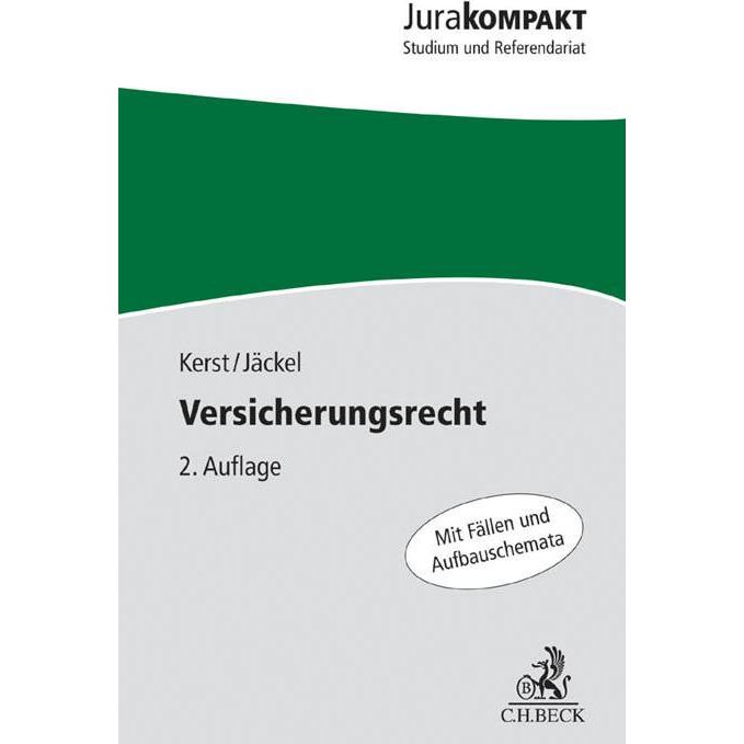 Thumbnail - Versicherungsrecht, Fachbücher von Andreas Kerst, Holger Jäckel