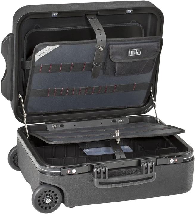 Immagine prodotto GT Line GT-Line Cassetta degli attrezzi Mega Wheels 190 PEL TSA Carrello porta attrezzi + manico telescopico