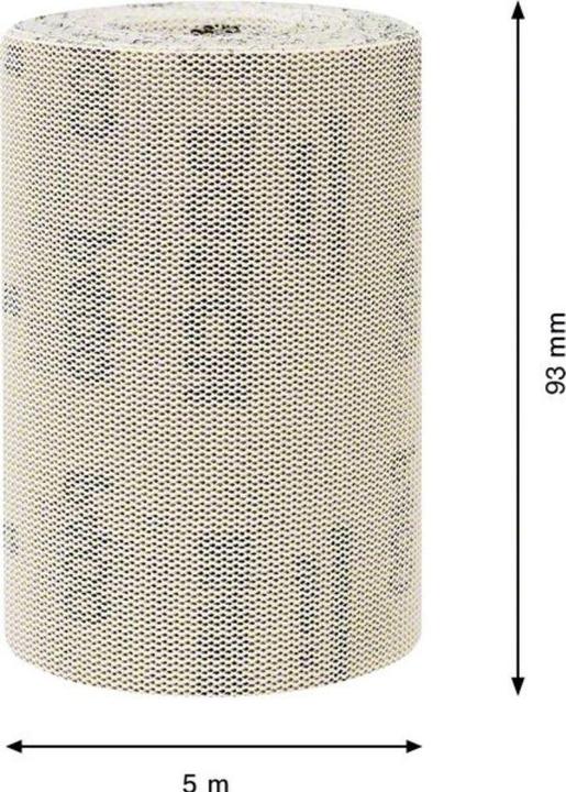 Produktbild Bosch Professional Zubehör EXPERT M480 Schleifnetzrolle, 93 mm, 5 m, G 400 (400)