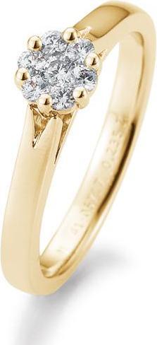 Immagine prodotto Breuning Anello di fidanzamento con fiore (57, 585/14 K Oro)