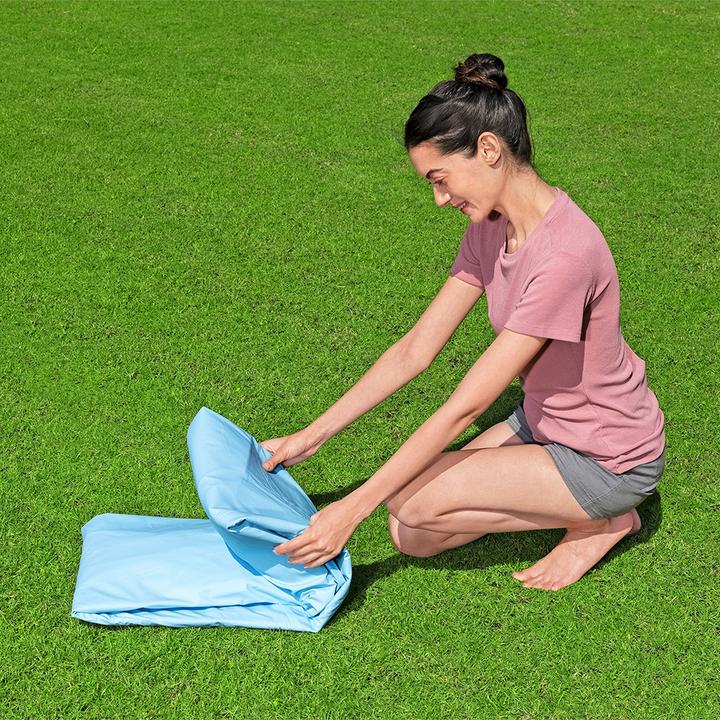 Actual product image Bestway Steel Pro Pool with UV sun protection