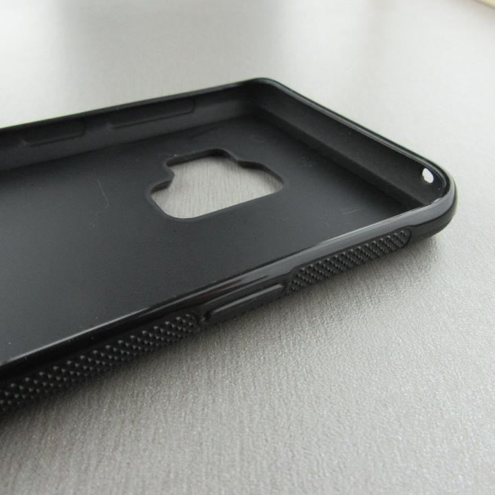 Produktbild PhoneLook Hülle Silikon schwarz Smile (Samsung Galaxy S9)