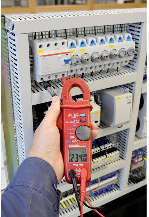Produktbild Benning 044689 Digital-Stromzangen-Multimeter (CAT III 600V, CAT IV 300V)