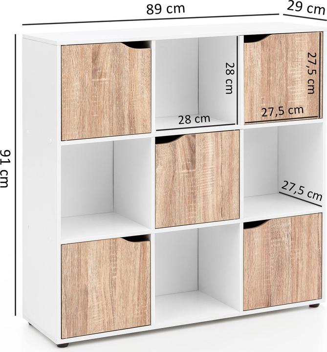 Produktbild FineBuy Janis (29 x 29 x 91 cm)