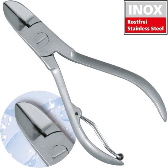 Produktbild Titania Nagelzange Inox mit Klappfeder