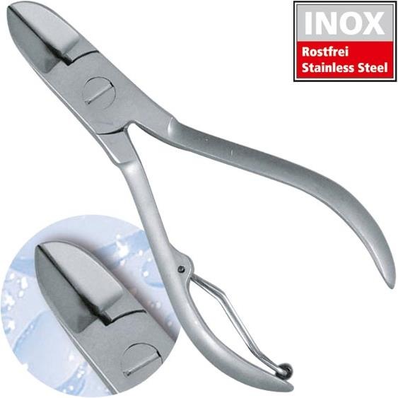 Immagine prodotto Titania Tagliaunghie Inox con molla pieghevole