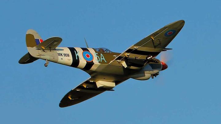 Actual product image Seagull Models SG-Models ) Spitfire 80" 35-45cc WITHOUT retractable landing gear ARF (Warbird)