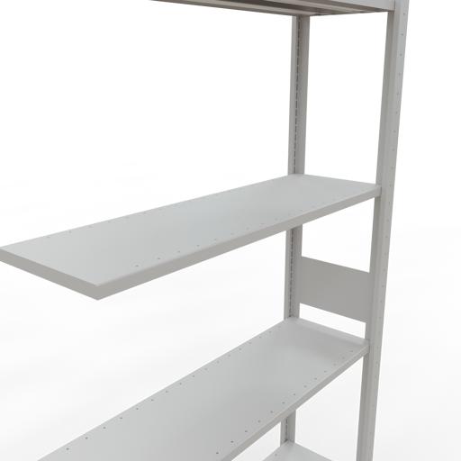Produktbild Schulte Lagertechnik Stecksystem Anbauregal MULTIplus85 mit Längenriegel
