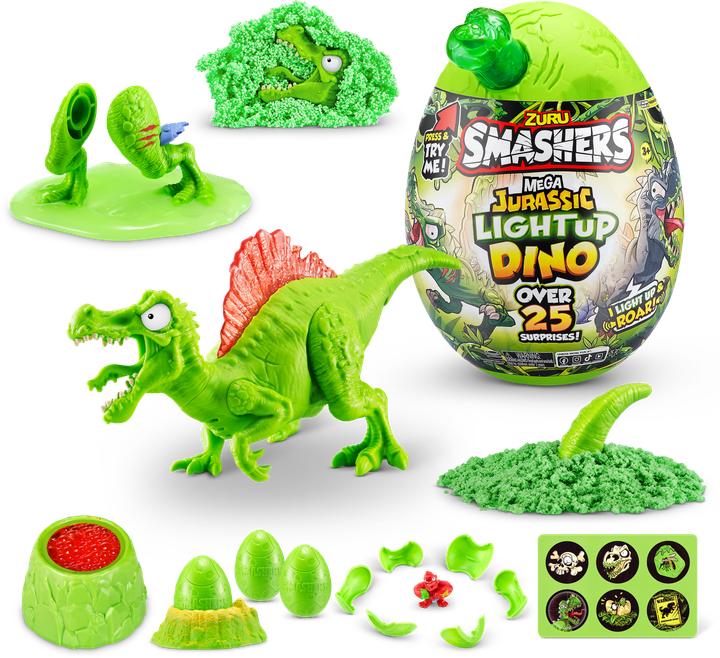 Image du produit Zuru Smashers - Mega Jurassic Light up Dino