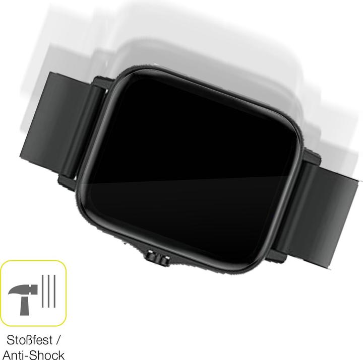 Produktbild Dipos Displayschutzfolie Full-Cover 3D (Kaseemi 1,7 Zoll Smartwatch)