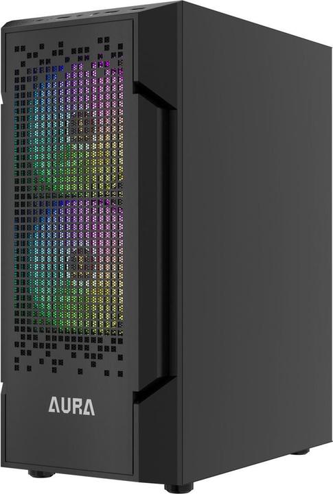 Produktbild Gamdias Aura GC7 aRGB black case (ATX, mATX, Mini-ITX)
