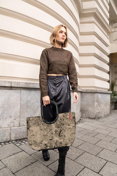 Produktbild reisenthel loopshopper L jacquard brown