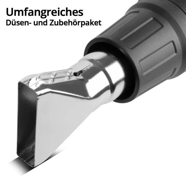 Actual product image Stahlwerk HP-2000 ST hot air gun Hot air gun with 600 degrees and 2,000 W