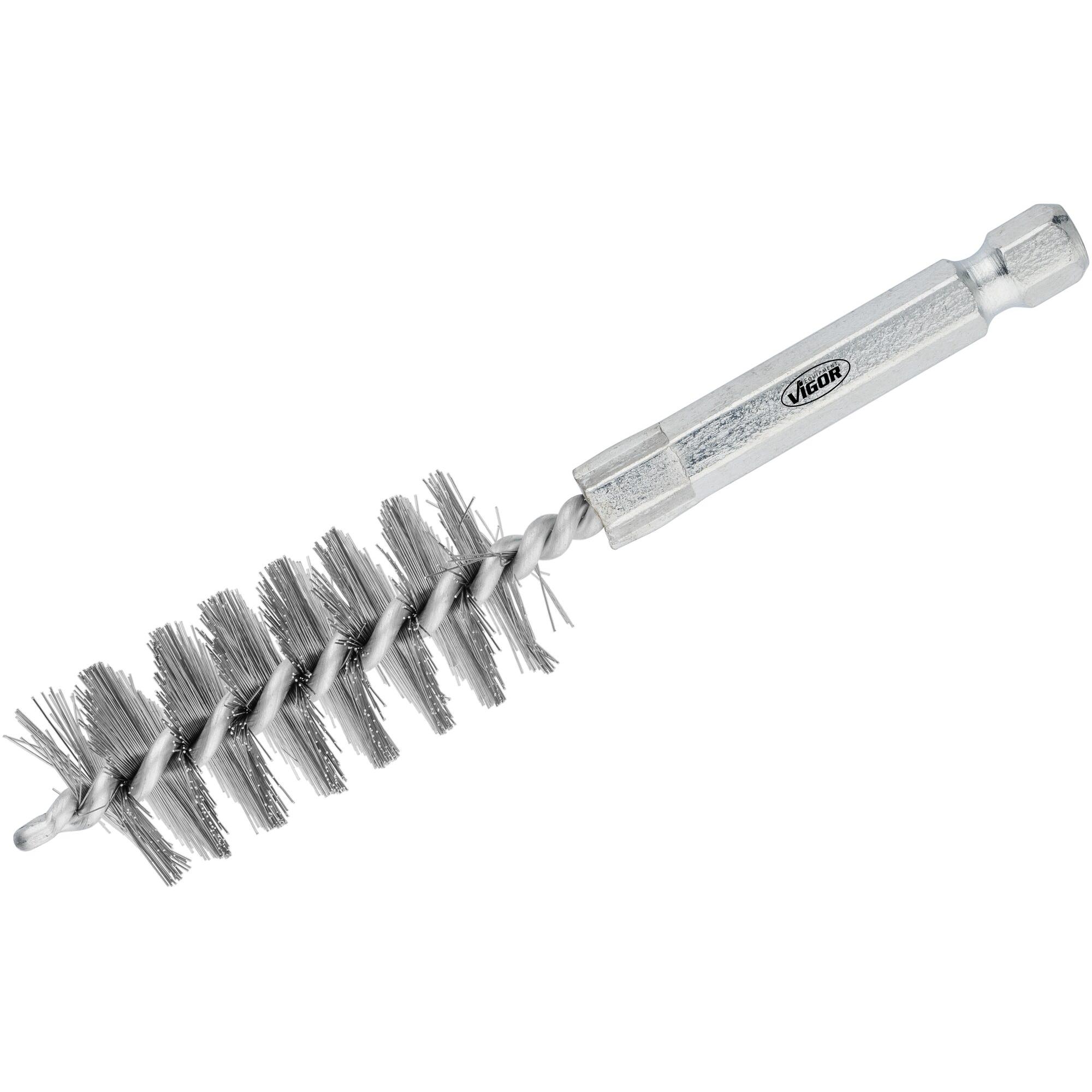 Vigor, Schleifmittel, Stahlbuersten-Satz 19 mm
