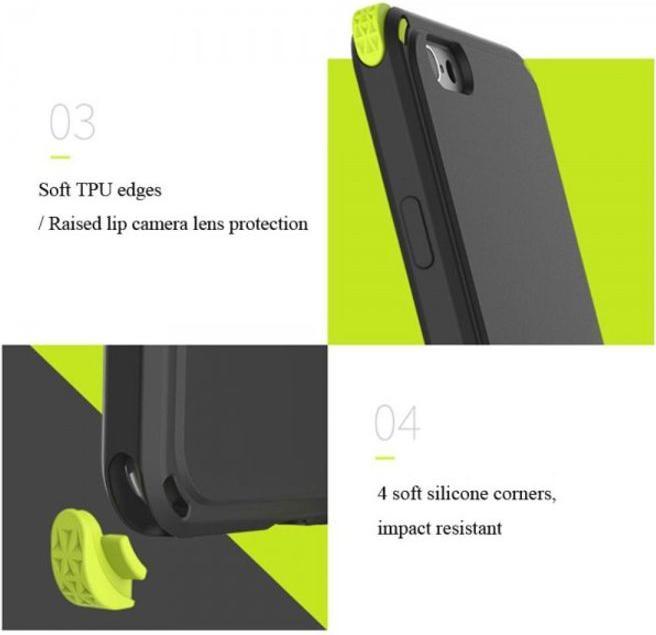 Actual product image Rock Moc Series Plastic Case (Apple iPhone 6, Apple iPhone 6s)