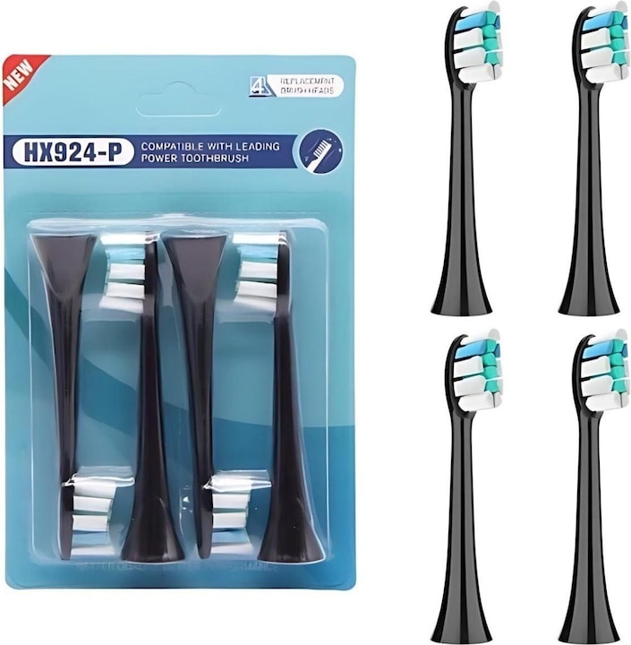 Hermex Alternative replacement brushes for Philips Sonicare W2 toothbrush head (8 x)