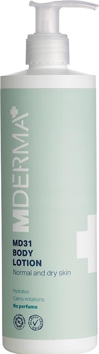Produktbild MDerma DermaKnowlogy MD31 400 ml Body Lotion Unisex Feuchtigkeitsspendend, Feuchtigkeitsspendend, Beruhigen (Körperlotion, 400 ml)