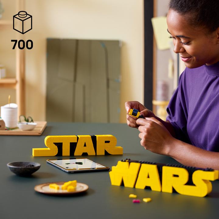 Produktbild LEGO Star Wars™ Logo aus Steinen (75407, LEGO Star Wars)