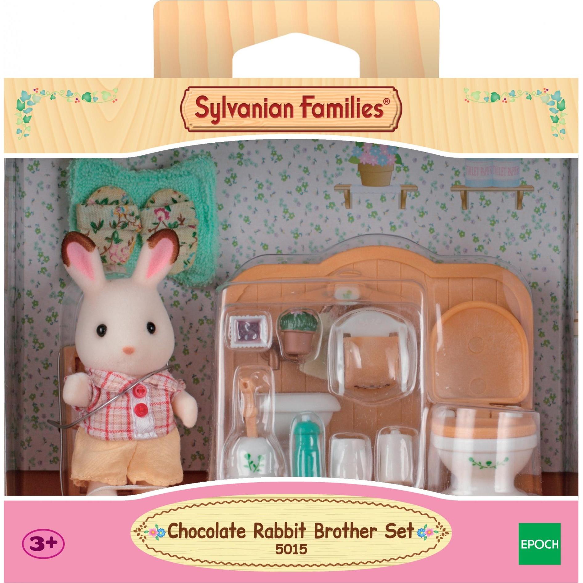Thumbnail - Sylvanian Families Schokoladenhasen Bruder mit Waschraum