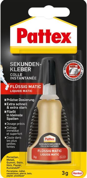 Image du produit Pattex Matic (3 g, 3.10 ml)