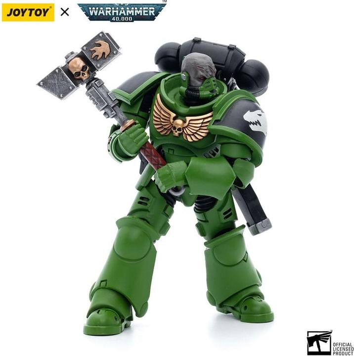 Immagine prodotto Joy Toy Statuetta di Warhammer 40k 1/18 Salamanders Assault Intercessors Sergente Krajax 12 cm