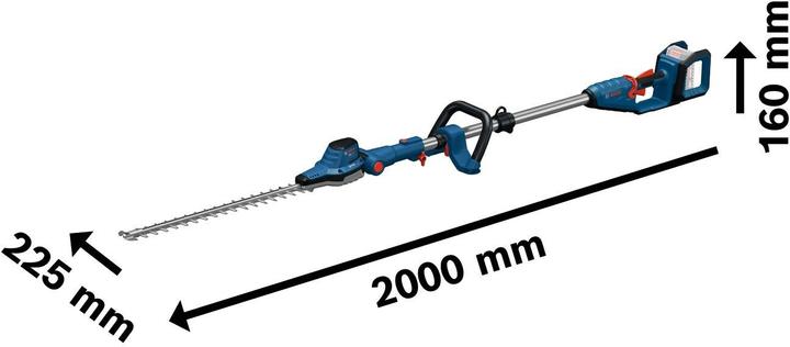 Actual product image Bosch Professional GHE18V-50 FP (solo C) (Rechargeable battery operated)