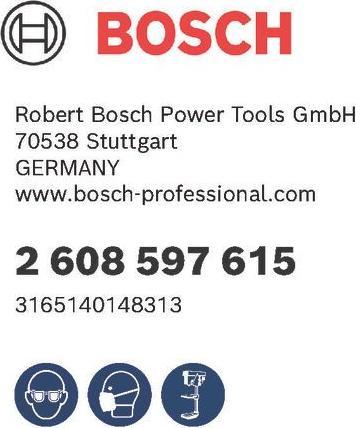 Produktbild Bosch Professional Zubehör Kunstbohrer HM, 38 x 90 mm, d 10 mm (10 mm)