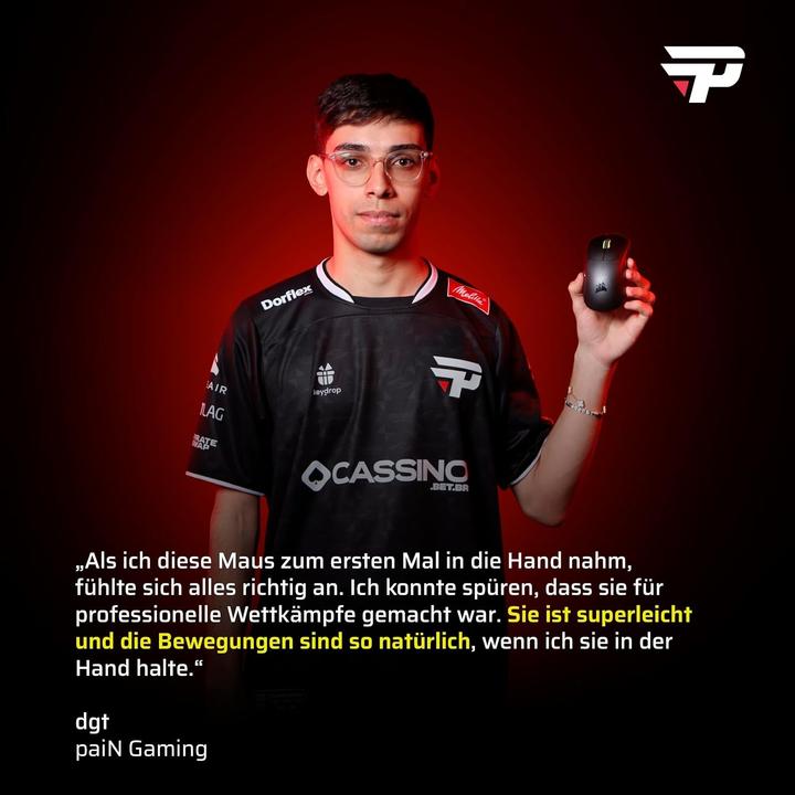 Actual product image Corsair Sabre v2 Pro Ultralight Wireless Gaming Mouse (Cable, Wireless)