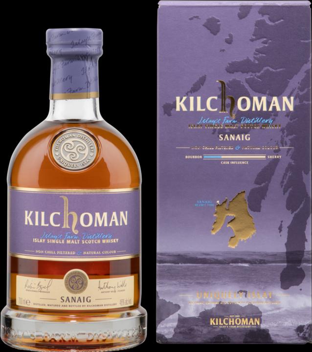 Image du produit Kilchoman Sanaig (Single Malt, Scotch Whisky, 1 x 70 cl)