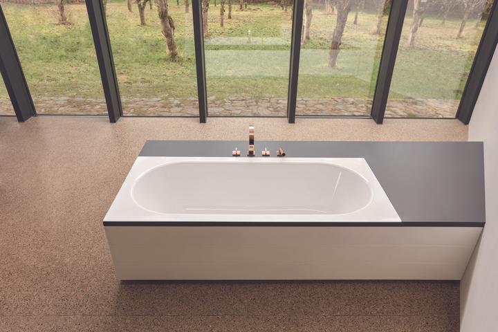 Actual product image Bette Starlet Spirit rectangular bathtub, 170 x 75 cm, 1384 (122 l, 170 cm, 75 cm)