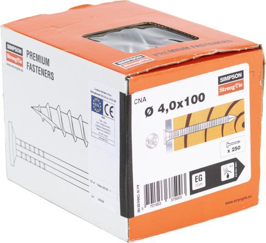 Productafbeelding Simpson Sst Kam ankernagel (250 Pcs., 100 mm)