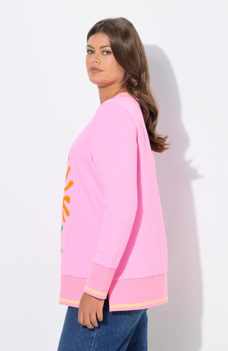 Produktbild Laurasøn Sweatshirt, V-Ausschnitt, Langarm, OEKO-TEX (48)