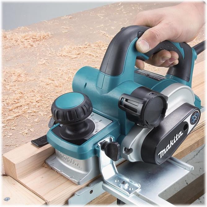 Productafbeelding Makita Eenhandige sponningschaaf KP 0810 CJ